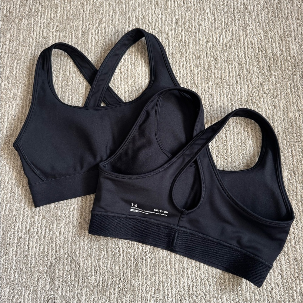 Under Armour Women's Dual Black Sports Bras